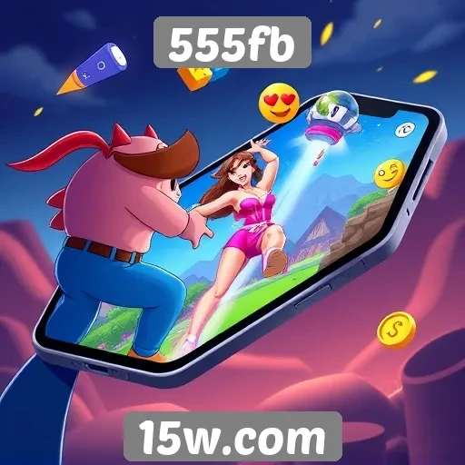 Impacto dos jogos móveis na popularidade do 555fb